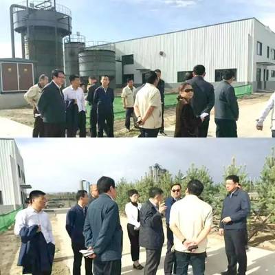 內(nèi)蒙古自治區(qū)黨委常委、呼和浩特市委書記云光中一行蒞臨萬德斯環(huán)保項目現(xiàn)場視察指導(dǎo)